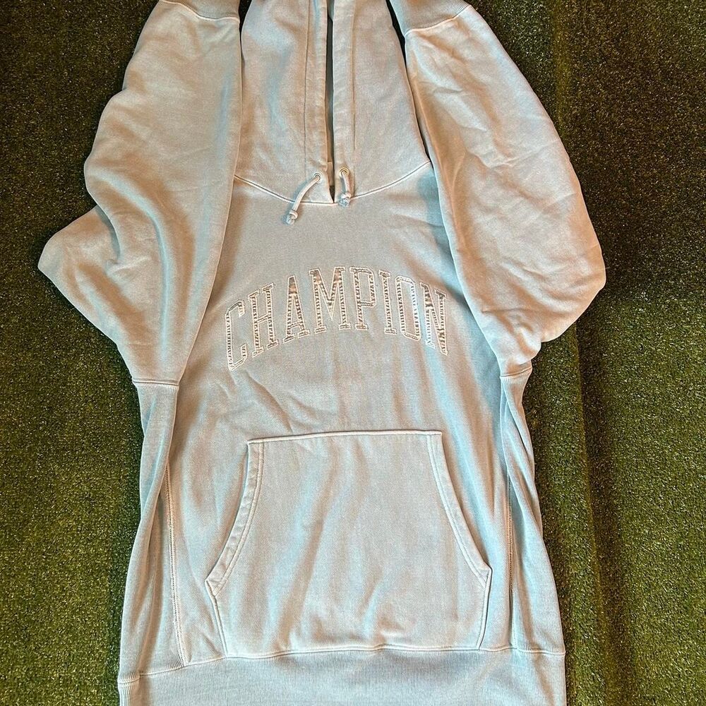 Champion Women's Blue Hoodie